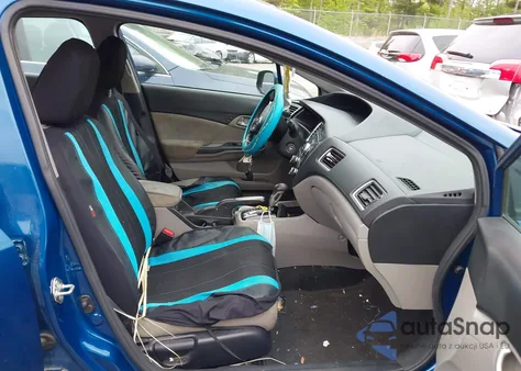 2013 Honda Civic Lx из США, поврежденный, VIN 2HGFB2F52DH585282